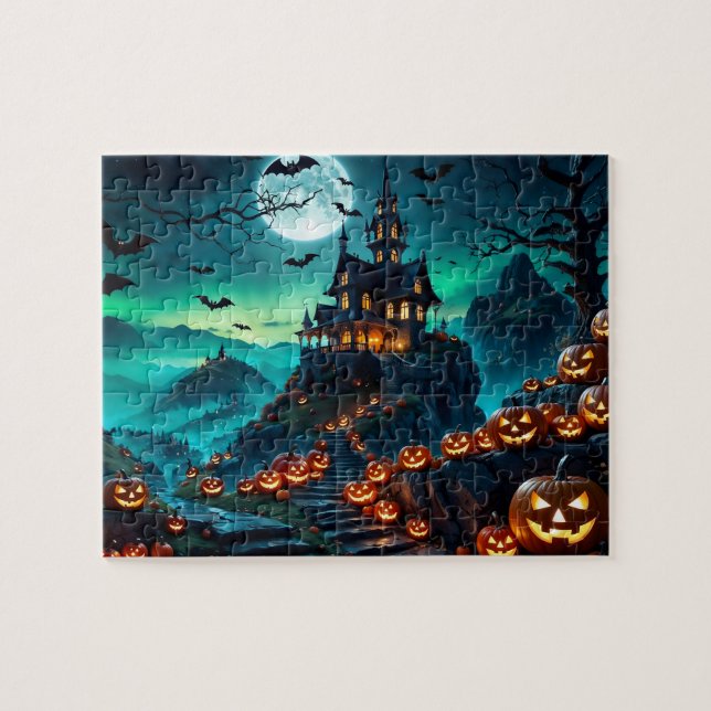 Puzzle The House by the Pumpkin Road (Horizontal)