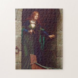 Puzzle The Keys, c. 1909 por Edmund Blair Leighton