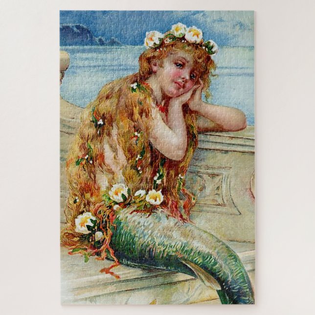 Puzzle “The Little Mermaid” by E S Hardy (Vertical)