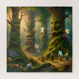 Puzzle The Living Trees of the Enchanted Fairy Forest