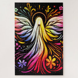 Puzzle The Retro Angel Poster for Adults 20x30 1014 piece