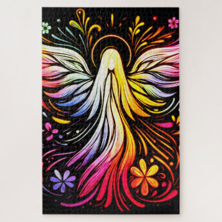 Puzzle The Retro Angel Poster for Adults 20x30 1014 piece