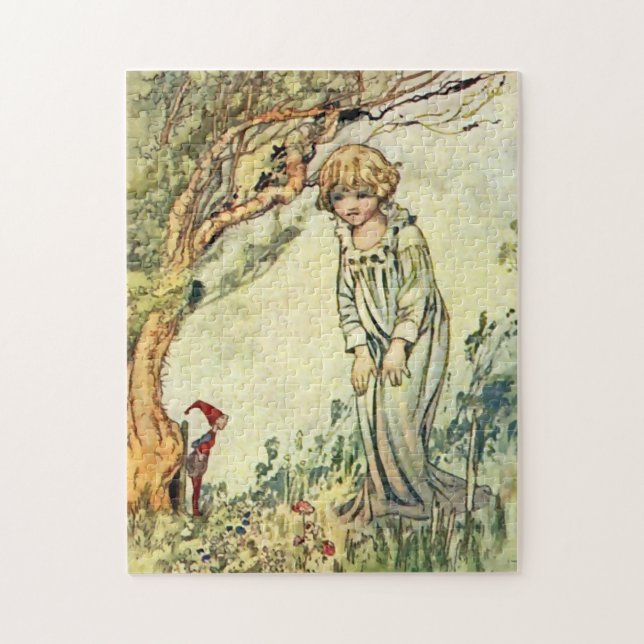 Puzzle "The Secret Garden" Fairy Art de Charles Robinson (Vertical)