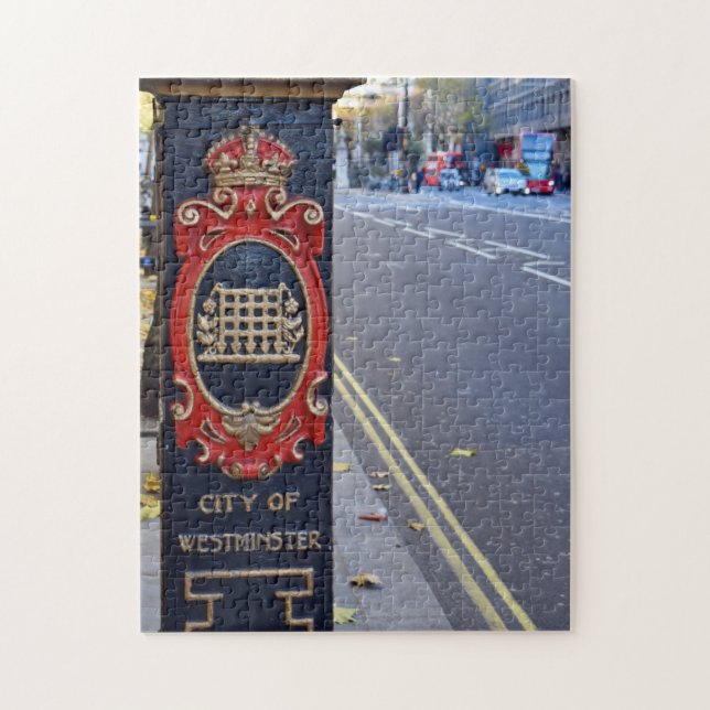 Puzzle The Streets of Westminster  -  London Puzzler (Vertical)