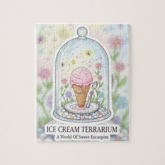 Puzzle The Sundae Sanctuary | Ice Cream Terrarium (Vertical)