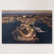 Puzzle The Three Cities Valletta Malta Aerial Seascape
