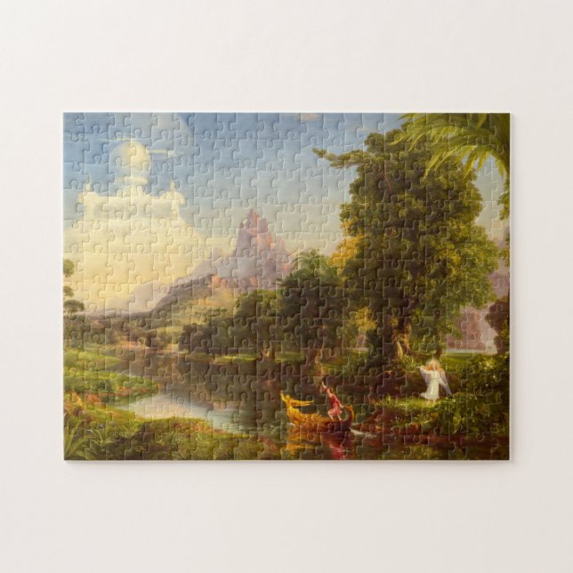 Puzzle The Voyage of Life, Youth, 1842 by Thomas Cole (Horizontal)