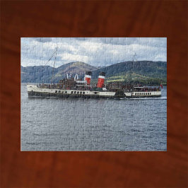 Puzzle The Waverley Paddle Steamer off Scotland