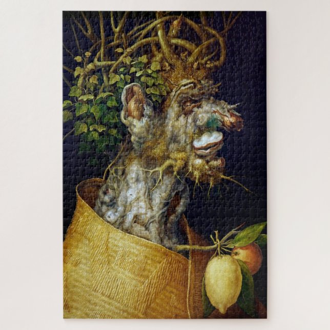 Puzzle The Winter, Arcimboldo (Vertical)