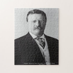 Puzzle Theodore Roosevelt, 26° presidente de América.