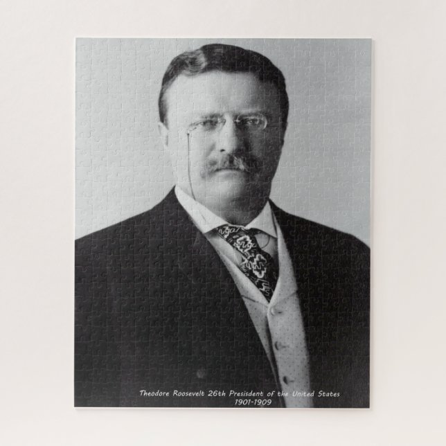 Puzzle Theodore Roosevelt 26° presidente de América (Vertical)