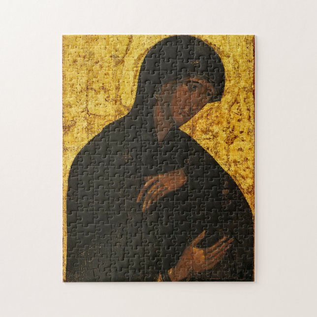 Puzzle Theotokos de la choza Vysotsky (Vertical)