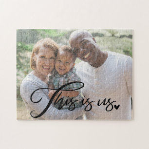 Puzzle This Is Us   Foto de Familia Personalizada