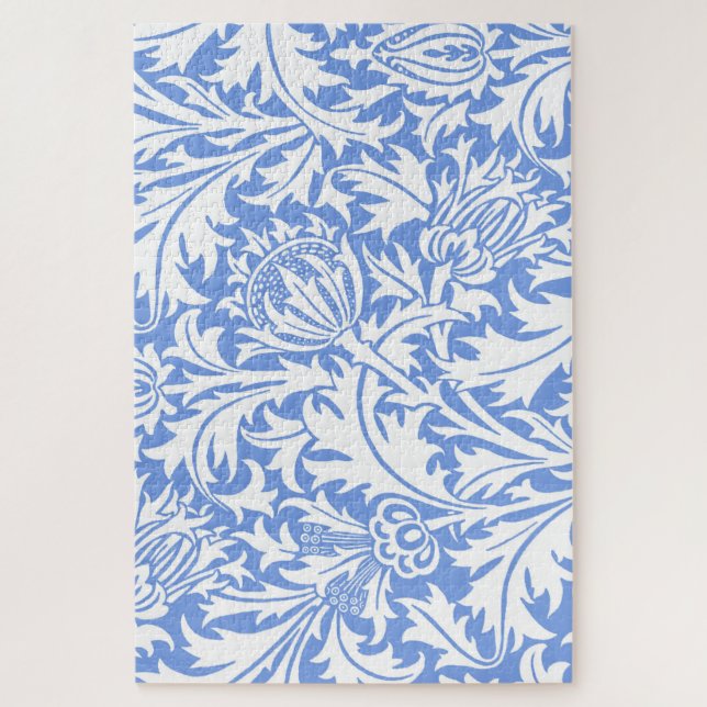 Puzzle Thistle, William Morris (Vertical)
