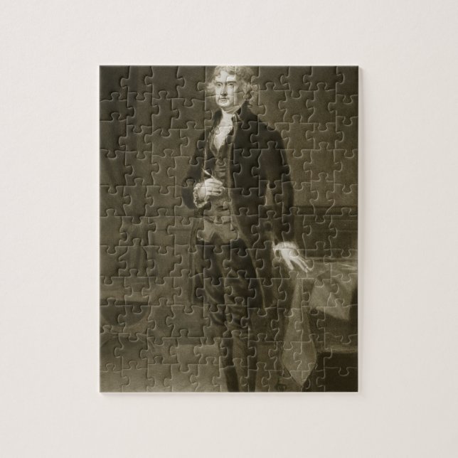 Puzzle Thomas Jefferson, 3ro presidente del Stat unido (Vertical)