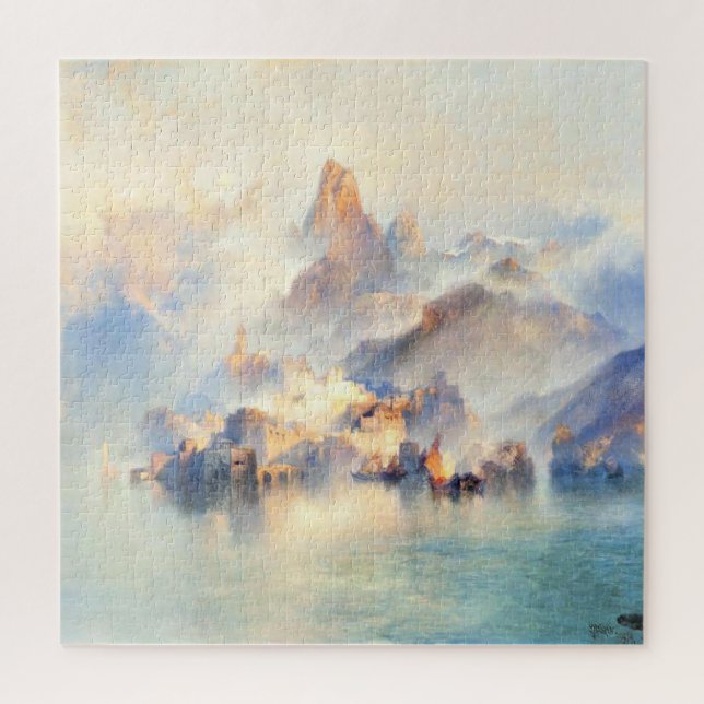 Puzzle Thomas Moran - La ciudad de los sueños (Vertical)