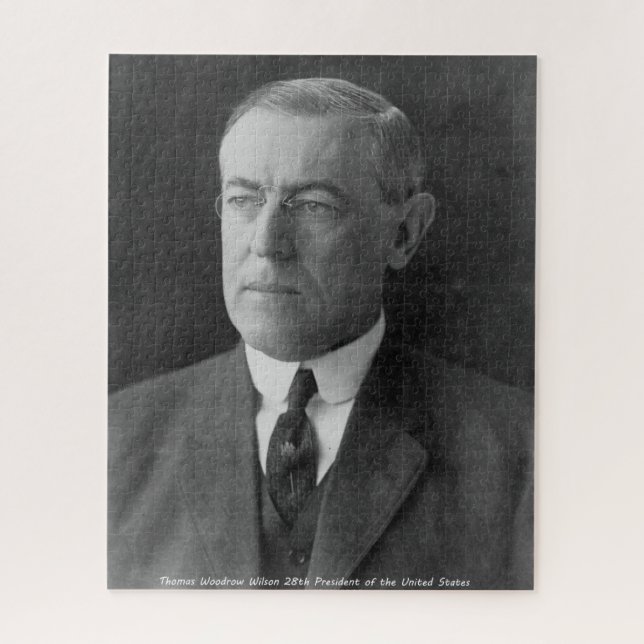 Puzzle Thomas Woodrow Wilson 28º presidente de América (Vertical)