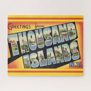 Puzzle Thousand Islands NY 16x20