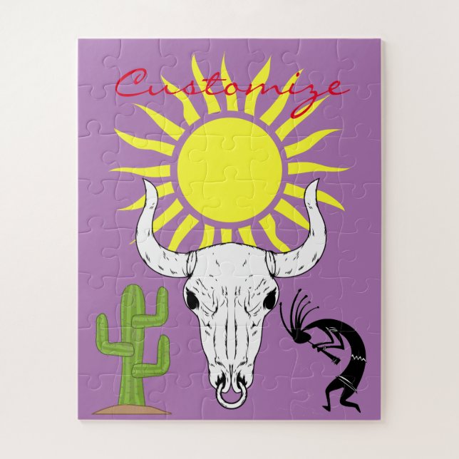 Puzzle Thunder_Cove de la escena del desierto (Vertical)