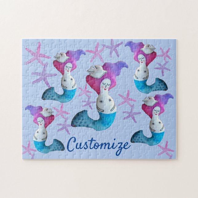 Puzzle Thunder_Cove de la sirena de la paloma blanca (Horizontal)