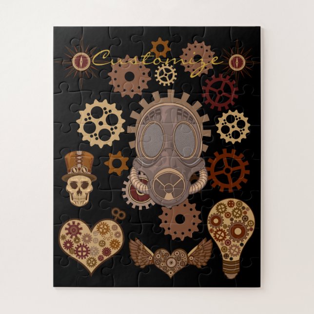 Puzzle Thunder_Cove del tema Steampunk (Vertical)