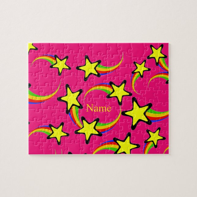 Puzzle Thunder_Cove: Estrellas de tiro con arco iris (Horizontal)