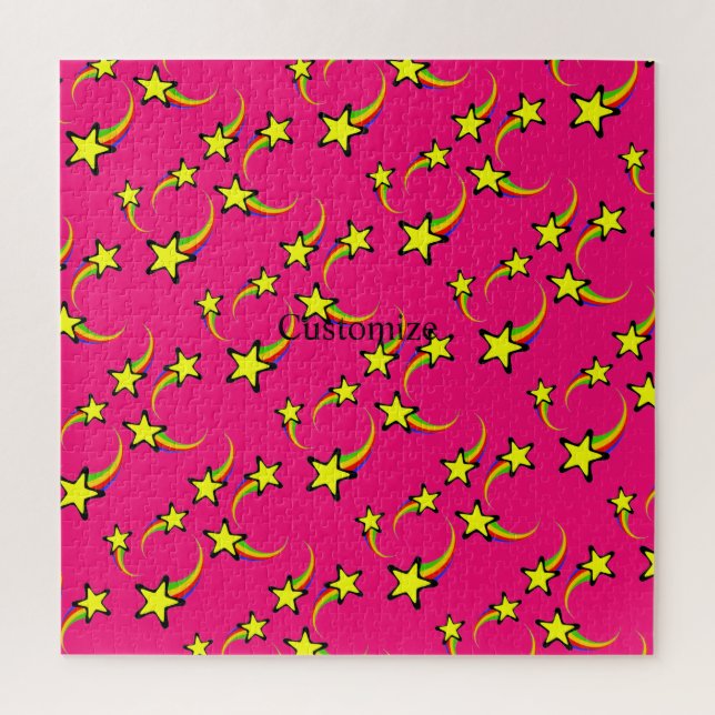 Puzzle Thunder_Cove: Estrellas de tiro con arco iris (Vertical)