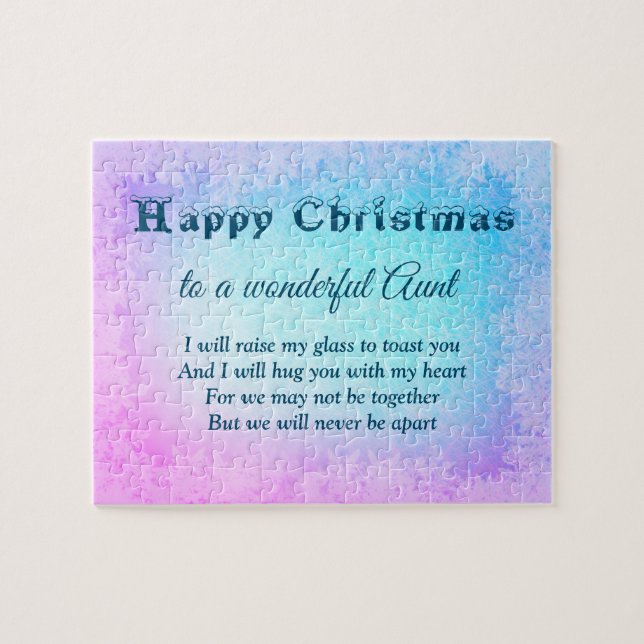 Puzzle Tía de Navidades de Distance Happy (Horizontal)