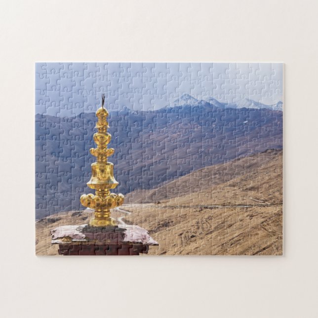 Puzzle Tíbet - Monasterio budista Ganden (Horizontal)