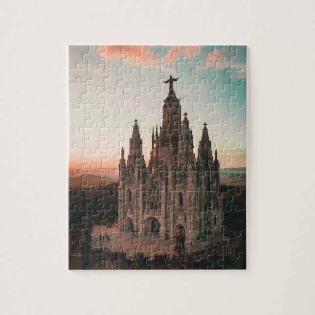 Puzzle Tibidabo, Barcelona, España (Vertical)
