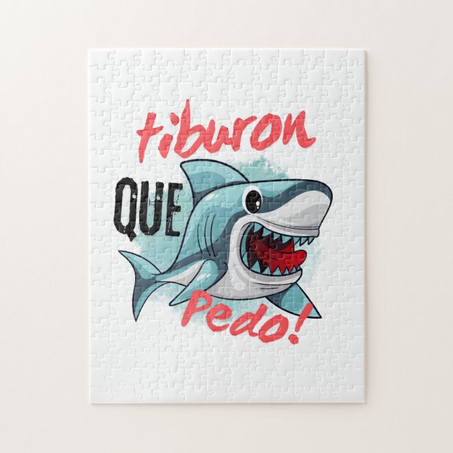 PUZZLE TIBURÓN DI QUE PASA, TIBURÓN, ¿QUÉ PASA (Vertical)