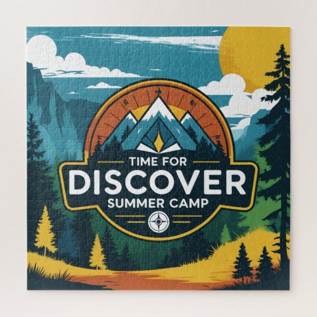 Puzzle Tiempo de descubrimiento: Summer Camp Adventure (Vertical)