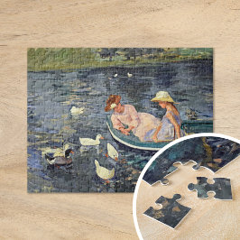 Puzzle Tiempo de verano dos | Mary Cassatt