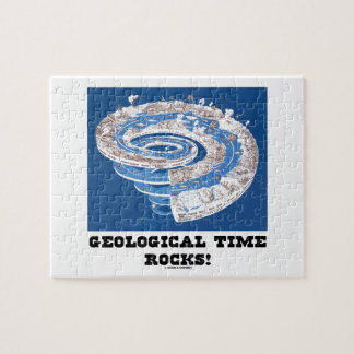 Puzzle ¡Tiempos geológicos rompen! (Edad Geológica)