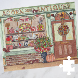 Puzzle Tienda de antigüedades de Día de Acción de Gracias