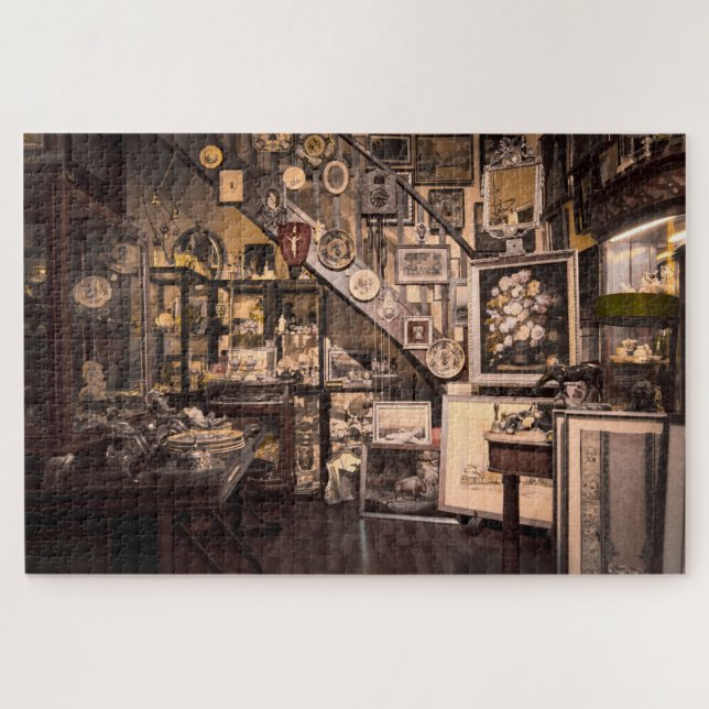 Puzzle Tienda de Antigüedades Vintage (Horizontal)