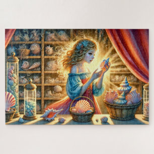 Puzzle Tienda de conchas mágicas del mar: Descubrimiento 