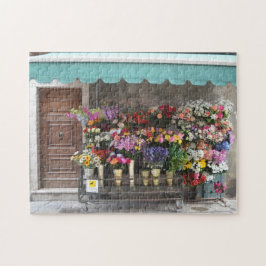 Puzzle Tienda de flores europea