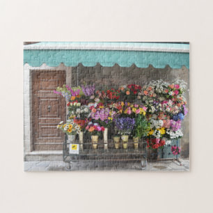 Puzzle Tienda de flores europea