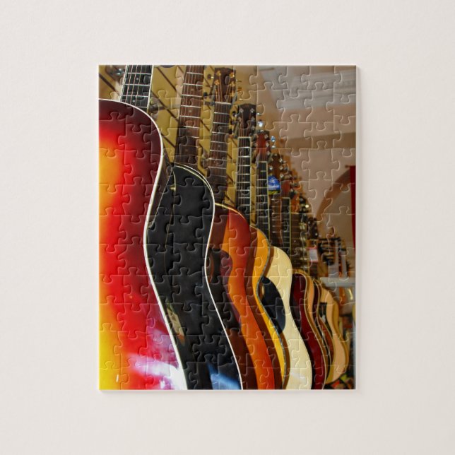 Puzzle Tienda de la guitarra (Vertical)