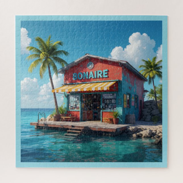 Puzzle tienda de snacks de Bonaire (Vertical)