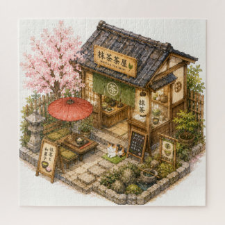 Puzzle Tienda de Té Matca Acuarela