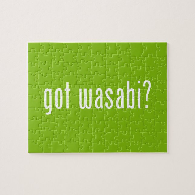 Puzzle ¿tiene wasabi? (Horizontal)