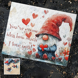 Puzzle "Tienes idea de lo mucho que te amo" Valentine
