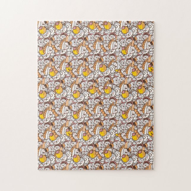 Puzzle tierno shiba (Vertical)