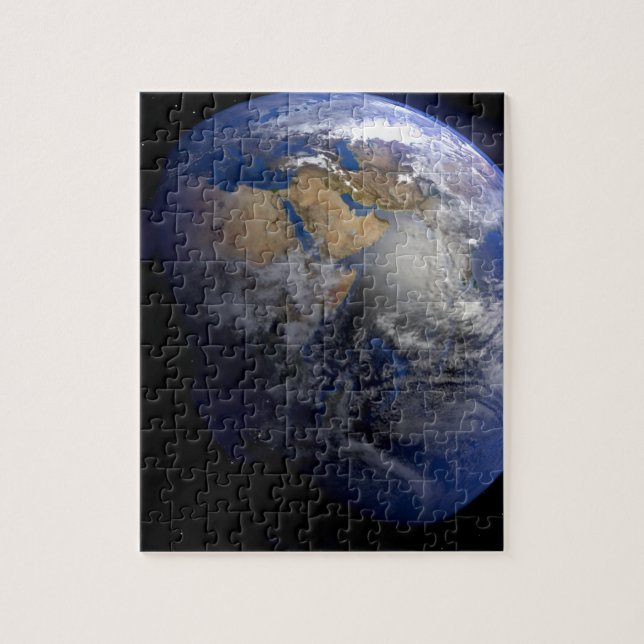 Puzzle Tierra Azul desde el espacio Inspirador (Vertical)