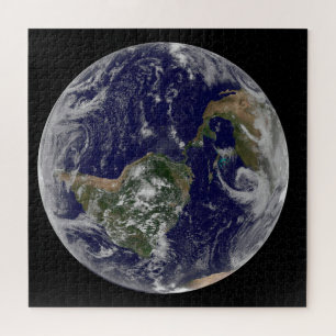 Puzzle Tierra completa que muestra sistemas de baja presi