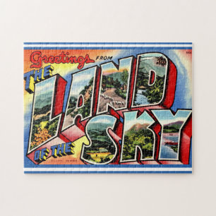 Puzzle Tierra del Cielo de Asheville 11x14