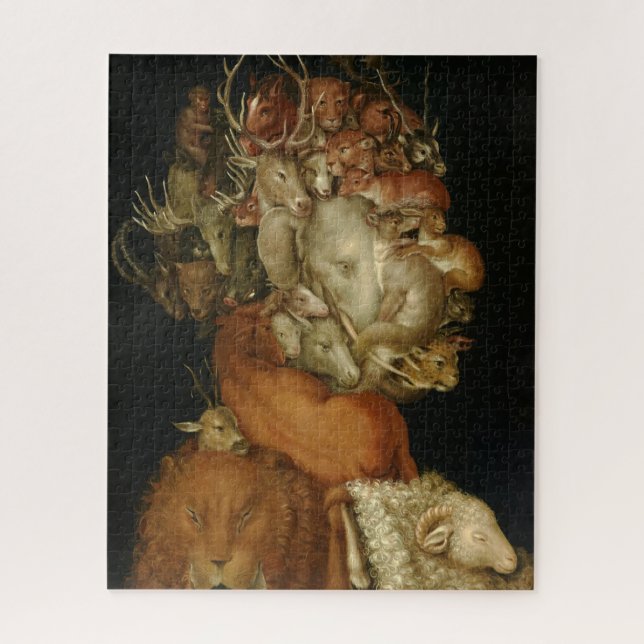 Puzzle Tierra, Tierra de Giuseppe Arcimboldo (Vertical)