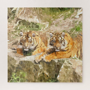 Puzzle Tigre 001 por JAMFoto